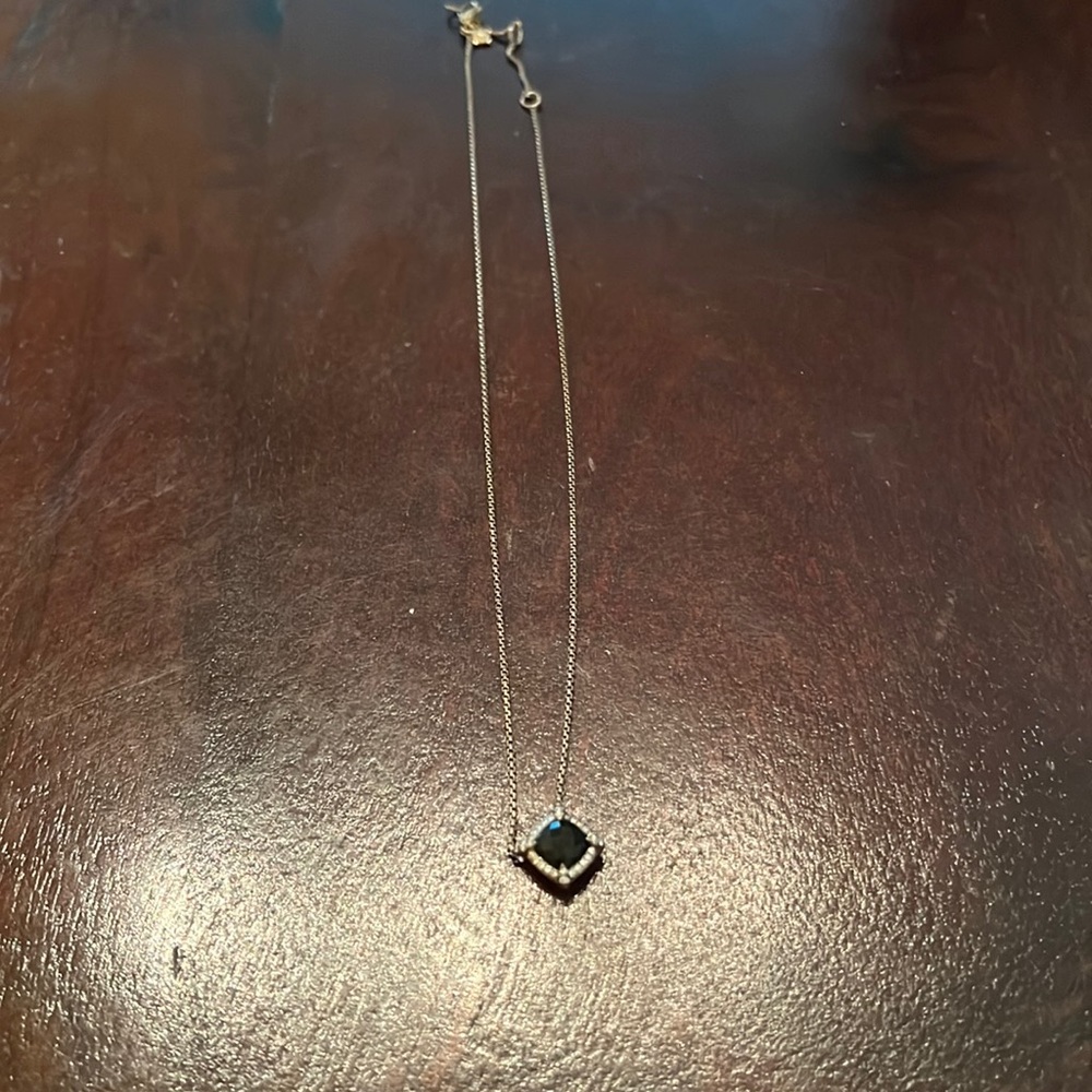 black david yurman necklace